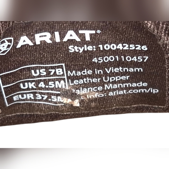 Ariat Women's Blue Embossed Loafers - Picture 9 of 10